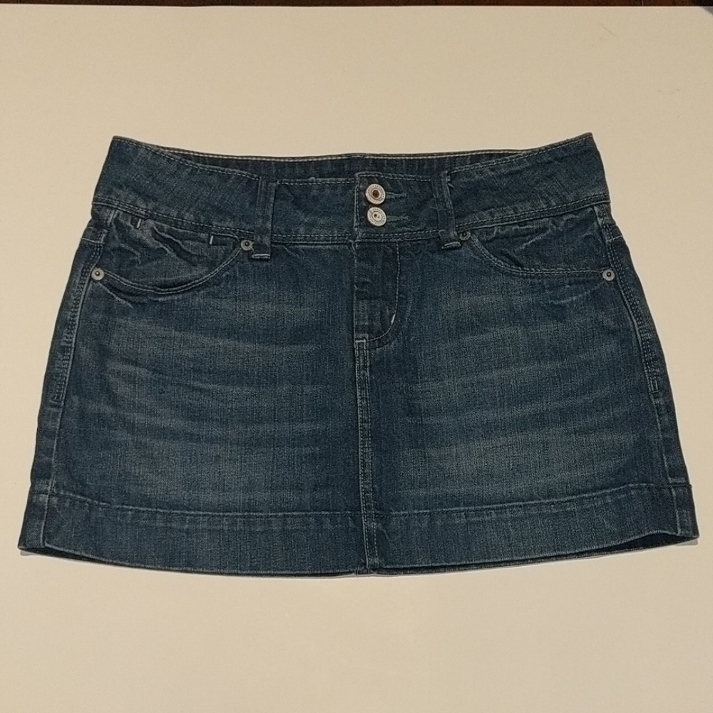 American Eagle Blue Denim Skirt